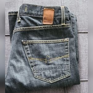 Jake Agave‎ denimsmith classic low rise boot Diablo Negro cowboy sz 30 in